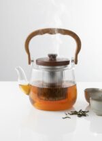 Glass Infuser Teapot With Stainless Steel Liner And Filter - 1000 ml - Image 2
