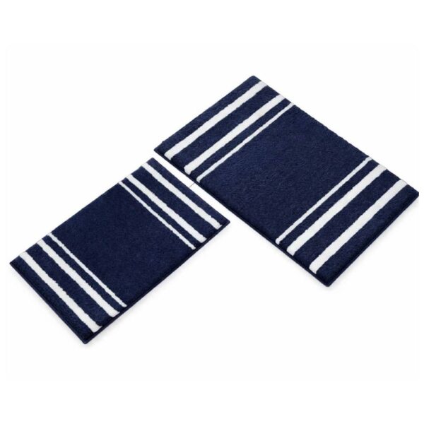 Fiber Floor Mat 2 Pc Set - 80x50 + 64×40 cm