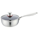 Tri-Ply Material Cooking Pot / Milk Pot Stainless Steel – 16 cm
