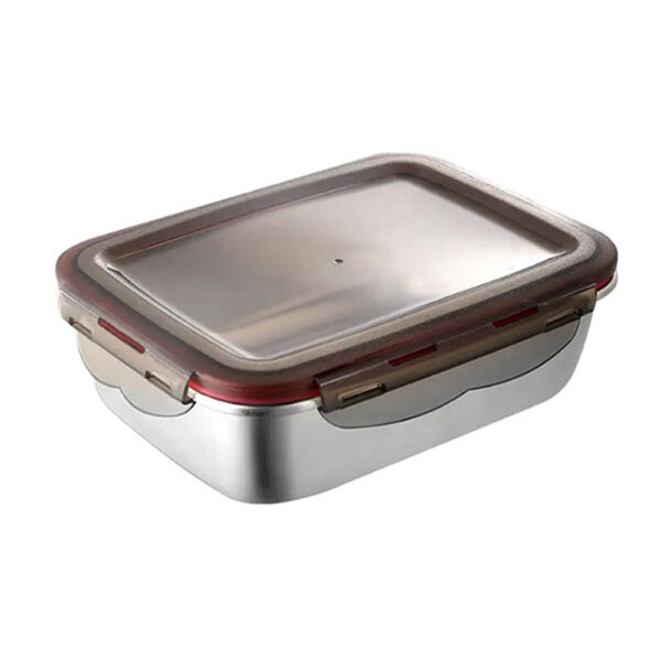 Food Storage SS Container with Airtight Lid 2900 ml