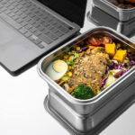 Food Storage SS Container with Airtight Lid 2900 ml - Image 3