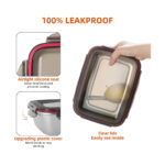 Food Storage SS Container with Airtight Lid 2900 ml - Image 4