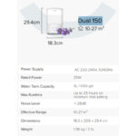 Dual 150 Ultrasonic Cool Mist Humidifier White - Image 4