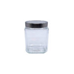 Glass Jar with Lid – 08 cm (H) × 7 cm (D)
