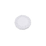 White Round Lace Paper Doilies - 10 cm 50 Pc - White