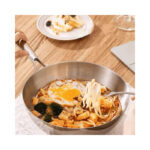 Stainless Steel Frying Pan – 24 cm - Image 2