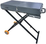 Premium Charcoal BBQ Grill  76 cm × 38 cm × 79 cm – Black - Image 4
