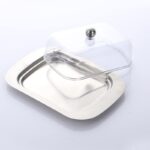 Butter Dish  Stainless Steel  with Lid - Image 5