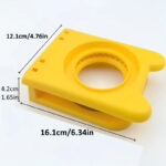 Dumpling Maker / Sandwich Cutter  – Round Shape - Yellow / Red - Image 6