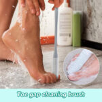 Toe Gap Cleaning Brush – Pink / Grey - Image 2