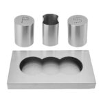 Salt And Pepper Shaker Set – Matte Stainless Steel - Image 2