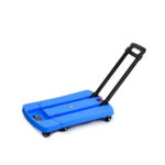 Folding Utility Trolley - Blue - Image 3