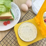 Dumpling Maker / Sandwich Cutter  – Round Shape - Yellow / Red - Image 4