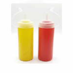 Ketchup And Mustard Dispenser Bottle Set – 2 Pcs 360 ml