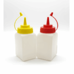 Ketchup & Mustard Dispenser Bottle Set – 2 Pcs 400 ml