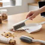 Portable Mini Broom and Dustpan Set – (Plastic) - Image 2