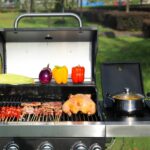 Iron Barbecue Grill with Dual-Surface Side Shelves - Image 6