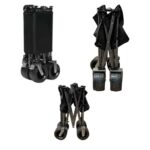 Outdoor Adventure Camping Trolley – Black Steel And PP Frame - Image 3