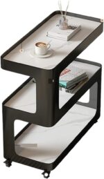 Luxury Living Room Rock Panel Sofa Side Tables - Image 2