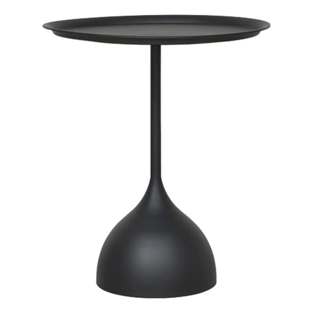 OSM-2020 (1) Wrought Iron Round Coffee Table Black - Image 1