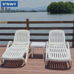 Outdoor Lounge Chair - White - Image 2