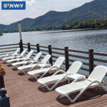 Outdoor Lounge Chair - White - Image 4
