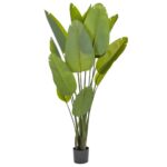 Plant Banana Tree 12-Leaf Realistic Indoor Tropical Greenery