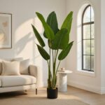 Artificial Traveler’s Canna – 8-Leaf Banana Tree - Image 2