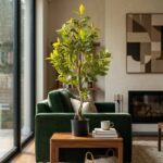 Artificial Ruixiang Potted Plant – Elegant Sprinkled Foliage - Image 2