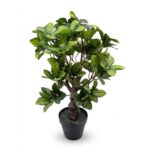 Premium Artificial Gardenia Bonsai Tree – Realistic Lush Greenery