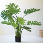 Artificial Philodendron Spring Feather Plant - Image 2