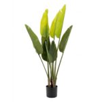 Artificial Traveler's Palm (9-Leaf PVC Simulation)