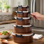 Food Storage Container Set Melamine - Image 2