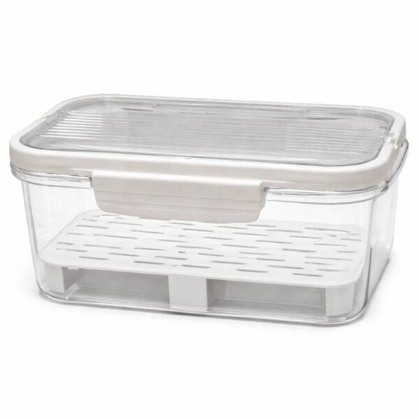 Acrylic Fridge Storage Organizer with Lid