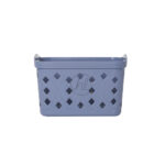 Plastic Storage Basket With Handle (L)