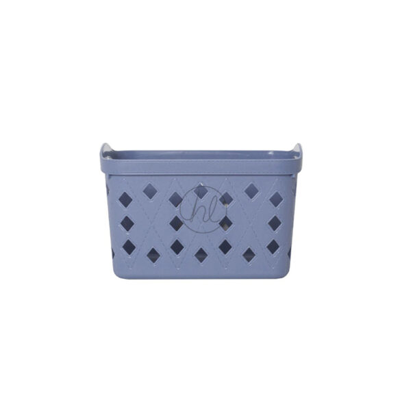 Plastic Storage Basket With Handle (M)