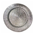 Silver Plastic Plate