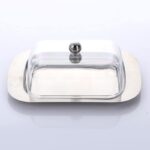 Butter Dish  Stainless Steel  with Lid - Image 2