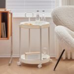 Coffee Table - White - Plastic - Image 3