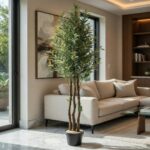 Premium Artificial Bamboo-Leaf Willow Tree - Image 2