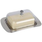 Butter Dish  Stainless Steel  with Lid