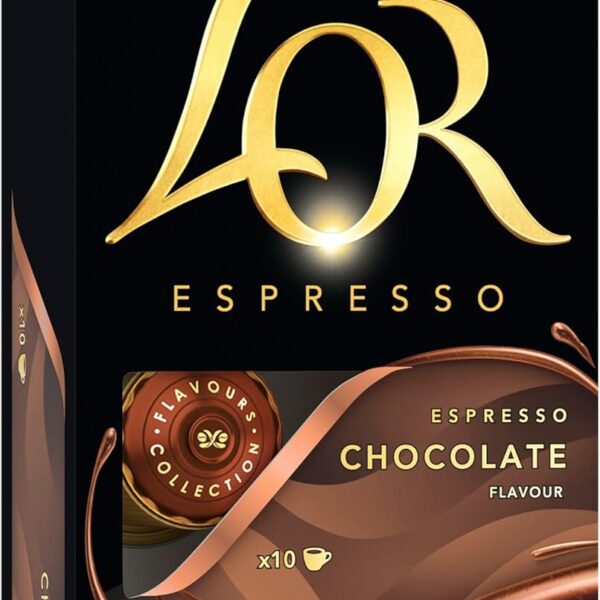 L'OR Espresso Chocolate Flavour Coffee Pods X 10