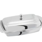 Round Handle Butter Dish 9.6KG (Stainless Steel)