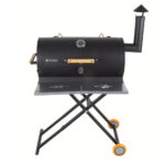 Premium Iron Barbecue Grill with Portable Stand