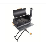 Premium Iron Barbecue Grill with Portable Stand - Image 2
