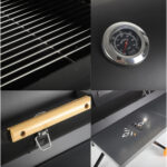 Premium Iron Barbecue Grill with Portable Stand - Image 4