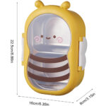 Children's lunch box (plastic + stainless steel) - Image 3