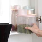 Cereal and Grain Storage Container Lid With Cup - Image 3