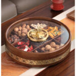 Fruit box solid wood without copper edges