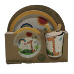 Children's Cutlery Set (Bamboo Fiber)
